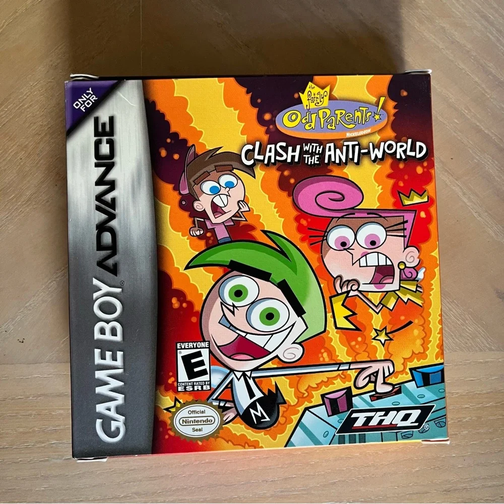 THE FAIRLY ODDPARENTS: Clash With The Anti-World Game Boy Advance GBA Video Game